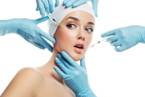 1ml 2ml Injeksi Dermal Filler Hyaluronic Acid Pengisi Bibir Wajah Kerut Sodium