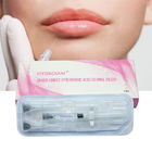 Transparent Cross Linked Filler Dermal Acid Hyaluronic Untuk Wajah / Payudara