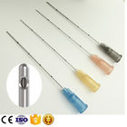 Wrinkle Injection 18G 70mm Cannula Piercing Needles Untuk Pengisi Asam Hyaluronic