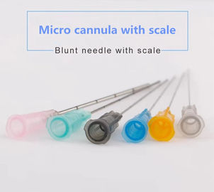 Blunt Tip Micro 18G 21G 23G 25G 27G Jarum Penusuk Kanula