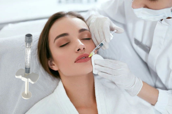 Gel Cross Linked Hyaluronic Acid Fillers Bibir Suntik