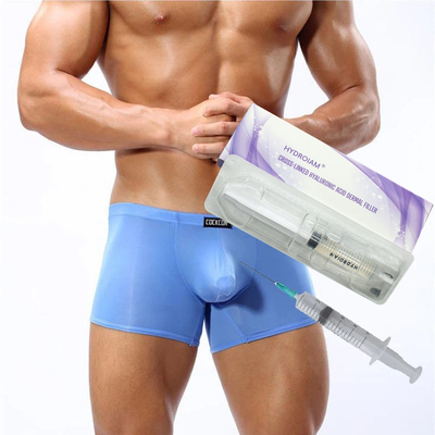 Peningkatan Penis Pengisi Dermal Asam Hyaluronic Steril yang Dapat Disuntikkan Salib