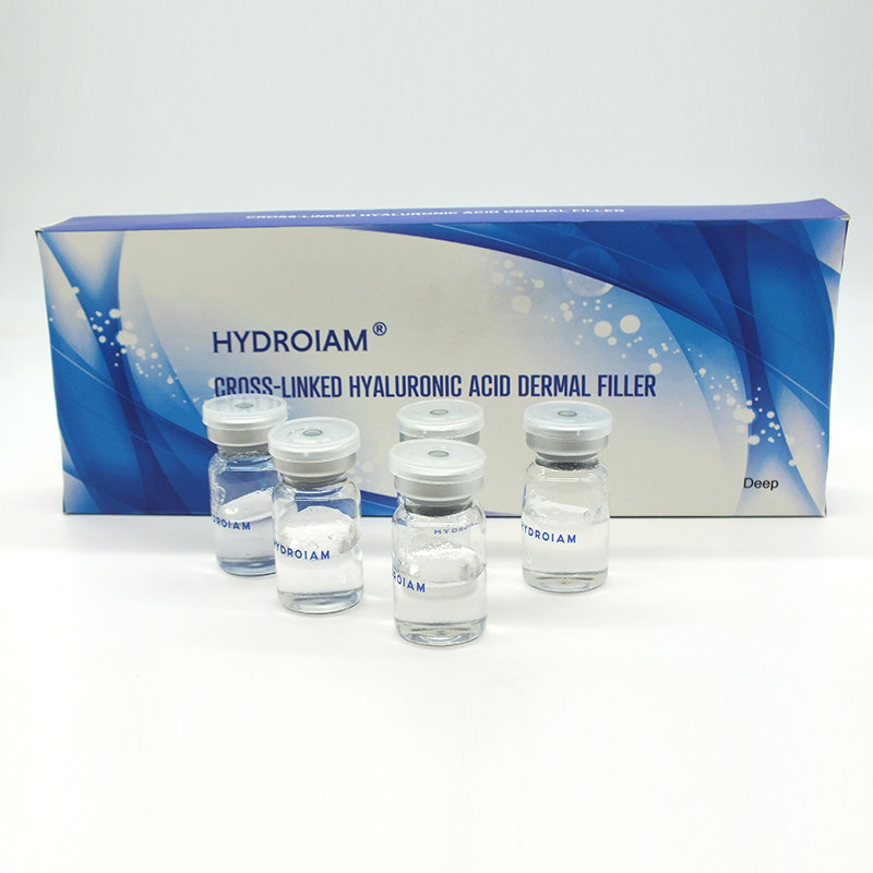 5ml Injeksi Wajah Pure Cross Linked Filler Asam Hyaluronic Anti Penuaan