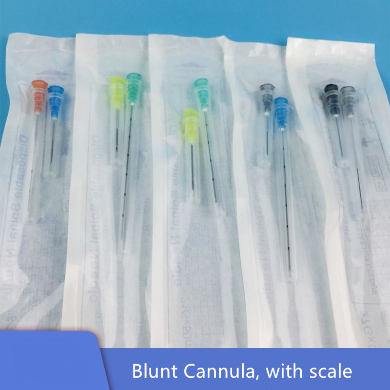 Kemasan Steril Blunt Tip Microcannula Untuk Penggunaan Dermal Filler