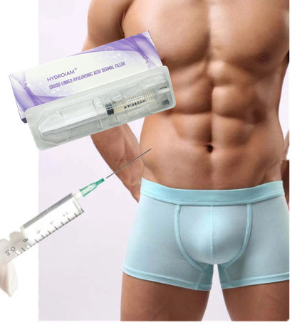 20ml 50ml Crosslinked Hyaluronic Acid Filler Untuk Pria Injeksi Pembesaran Penis