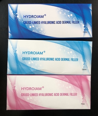 Cross Linked Ha Injeksi Kerutan Kosmetik Filler Hidung Asam Hyaluronik