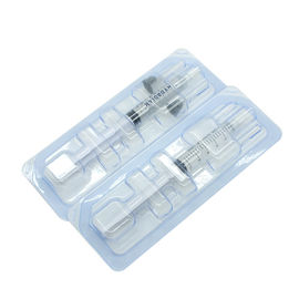 Operasi Plastik Pengisi Bibir Dermal Pengisi Asam Hyaluronic 1ml Syringe CE Certificate