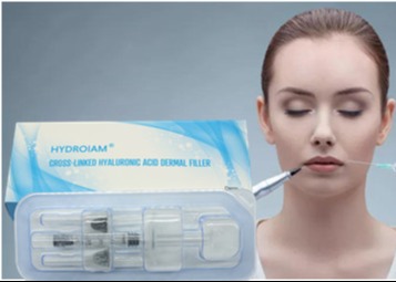 Filler Dermal Asam Hyaluronic yang Terhubung Sterilik yang Digunakan dalam Prosedur Peningkatan Jaringan Lembut Wajah dan Hidrasi Kulit