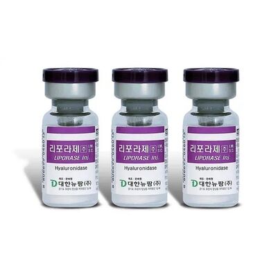 Liporase Larutkan Asam Hyaluronic Suntikan Hyaluronidase Lipolab Untuk Menghilangkan Pengisi Dermal Sodium Hyaluronate